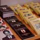 A selection of Somali language books on sale at the Hargeysa International Book Fair.